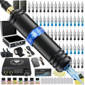 Romlon Complete Tattoo Pen Kit for Beginners and Tattoo Artists (6)